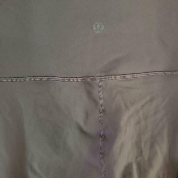 Lululemon High Rise Leggings Tech Mesh Gray  2 - Picture 3 of 4